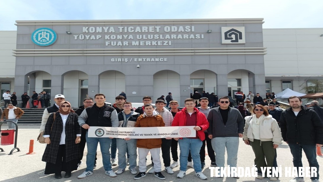 Ergün Korkmaz Mesleki ve Teknik Anadolu Lisesinin Mesleki ve Teknik Eğitim Politika Belgesi Teknik Gezisi
