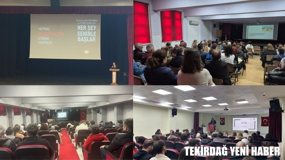“Etik Eğitimi ve Etik Eğitici Yetiştirilmesi İş Birliği” Protokolü Kapsamında Seminerler Düzenlendi