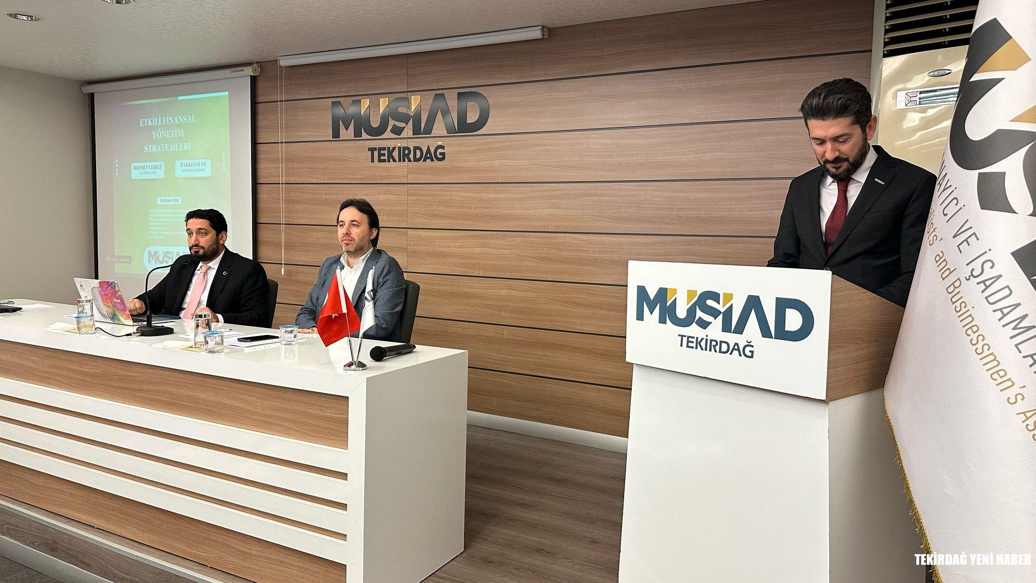 “Etkili Finansal Yönetim Stratejileri” başlıklı kapsamlı bir program düzenledi.