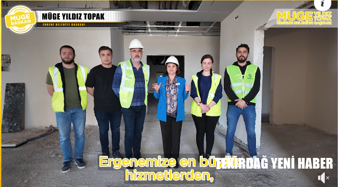 BAŞKAN MÜGE YILDIZ TOPAK: “HASTANE İNŞAATIMIZ DEVAM EDİYOR