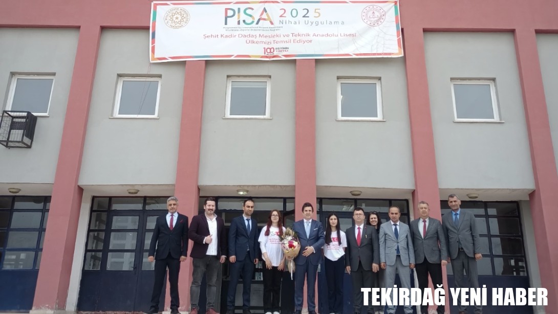İl Millî Eğitim Müdürü Dr. Abdülaziz Yeniyol PISA 2025’e Hazırlık Sürecinde Şehit Kadir Dadaş Mesleki ve Teknik Anadolu Lisesini Ziyaret Etti