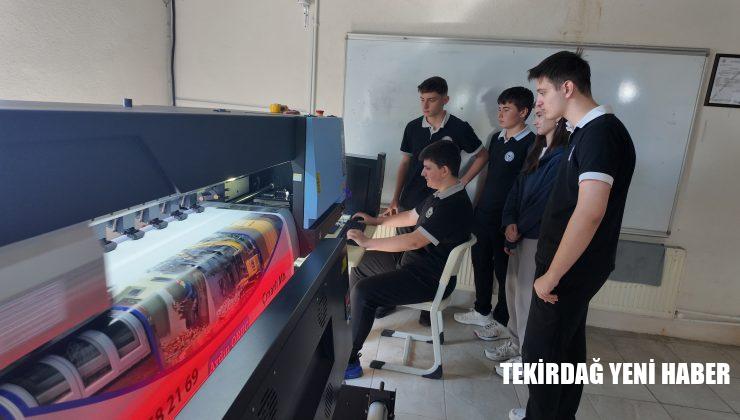 Öğrenciler Üretirken Kazanıyor: Tekirdağ’ın Meslek Lisesinden Örnek Proje