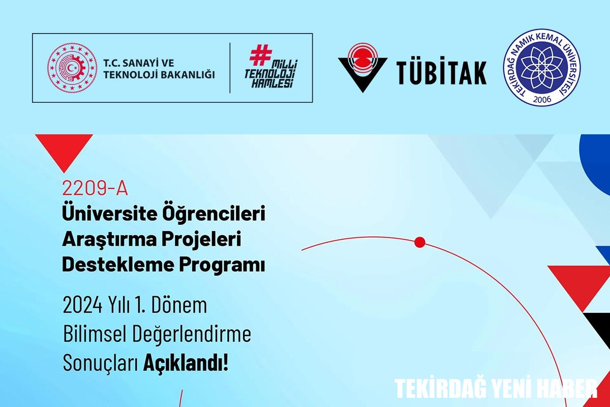 ÖĞRENCİLERİMİZİN ‘TÜBİTAK 2209-A ÜNİVERSİTE ÖĞRENCİLERİ ARAŞTIRMA PROJELERİ DESTEKLEME PROGRAMI’ BAŞARISI