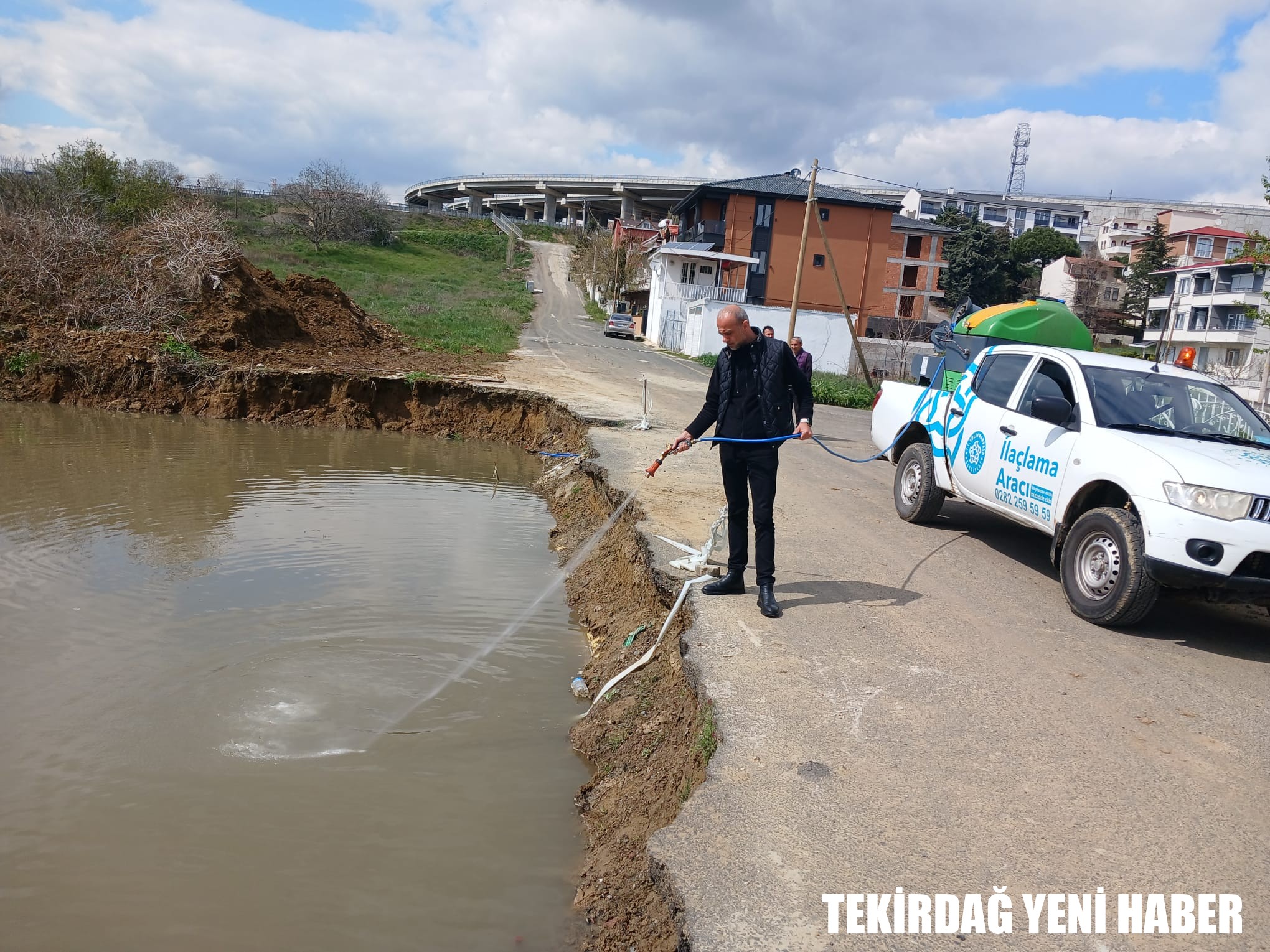 Süleymanpaşa Belediyesi Larva ve Uçkun Mücadelesini Sürdürüyor
