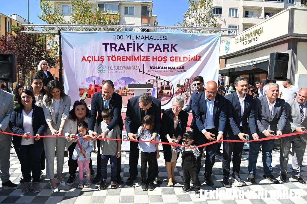 Süleymanpaşa Belediyesi’nin Trafik Bilinci Oluşturma Projesi Trafik Park Hizmete Başladı