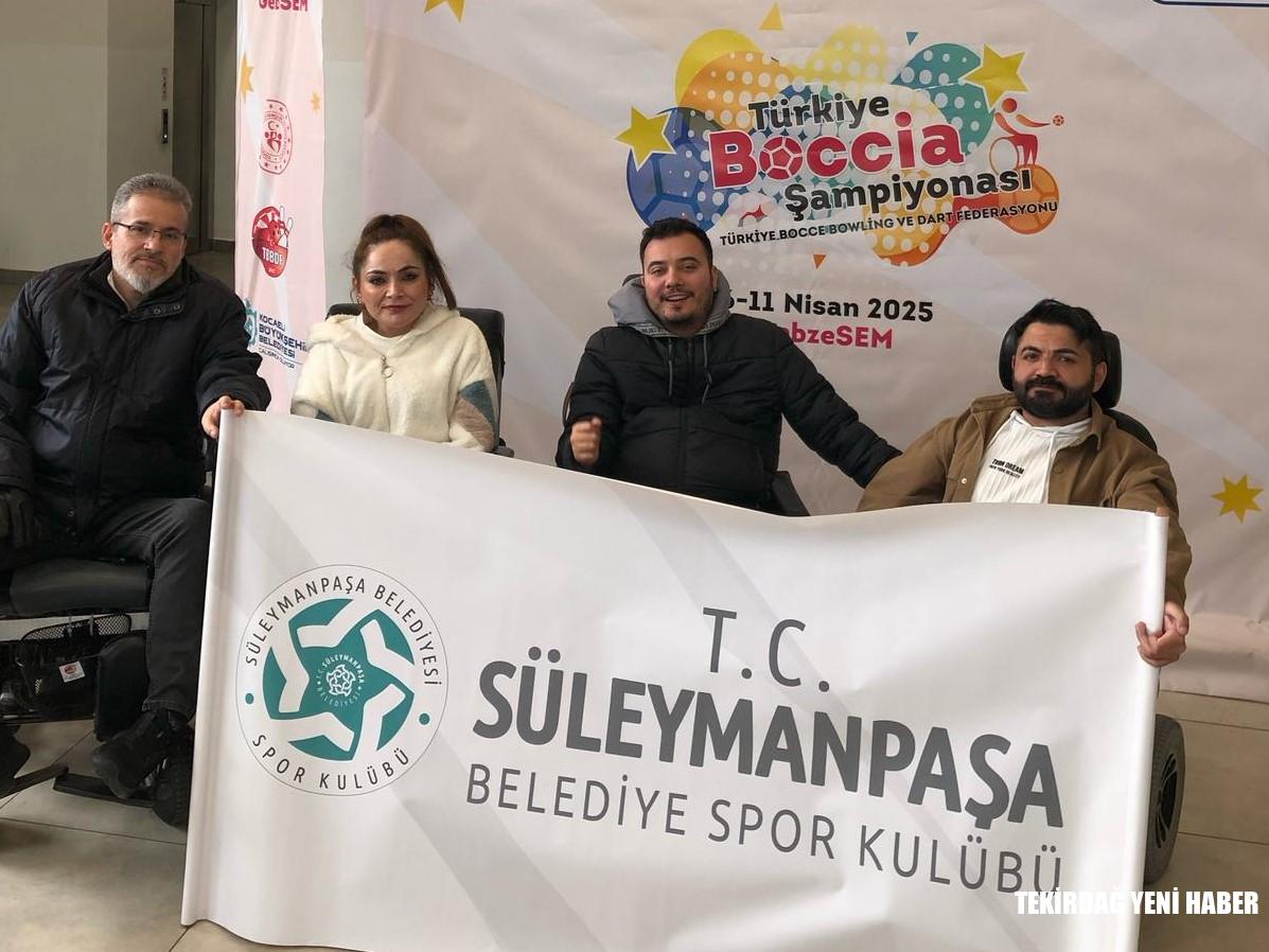 Süleymanpaşa Boccia Takımından Türkiye Şampiyonasında Başarılı Performans