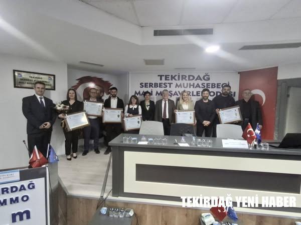 SÜRGEM Eğitimi’nde Ruhsat Töreni gerçekleştirildi.