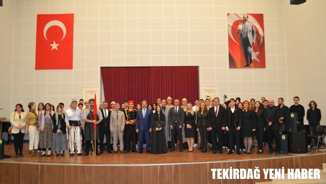 Tekirdağ Anadolu Lisesinin düzenlediği Kut’ül-Amâre Zaferi 109. Yıl Dönümü Kaymakam Sn. Mustafa GÜLER’in Katılımıyla Kutlandı