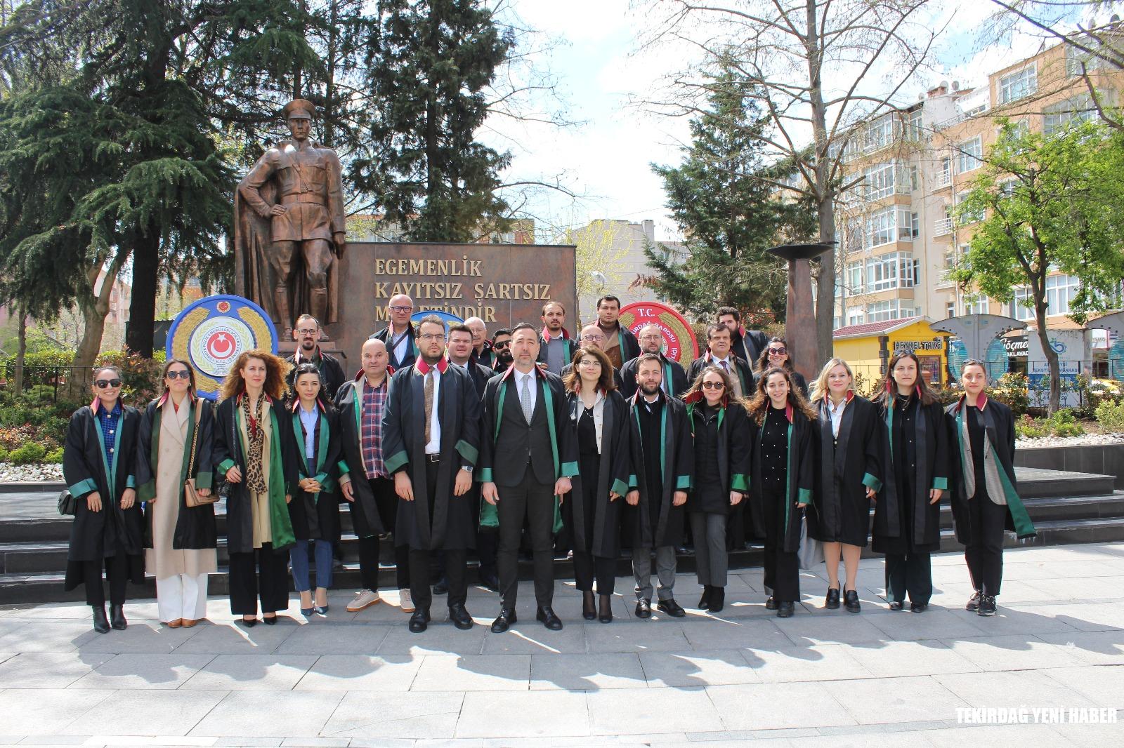 Tekirdağ Barosu: Sorumluluğumuzun Farkındayız
