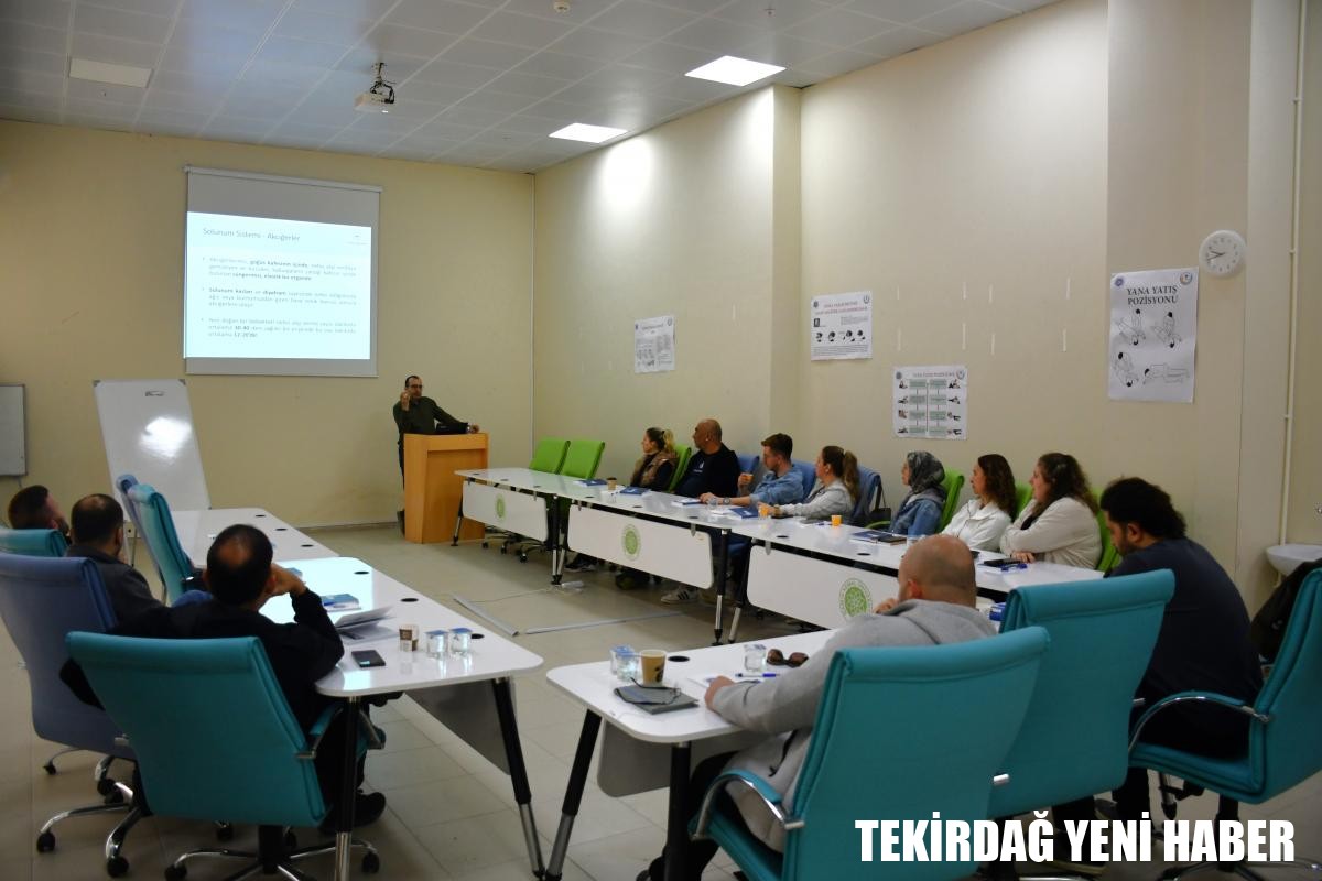 TEKİRDAĞ NKÜ’DE İLKYARDIM UYGULAMALI EĞİTİMİ GERÇEKLEŞTİRİLDİ