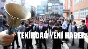 Tekirdağ’da Okullar Yarın Açılıyor