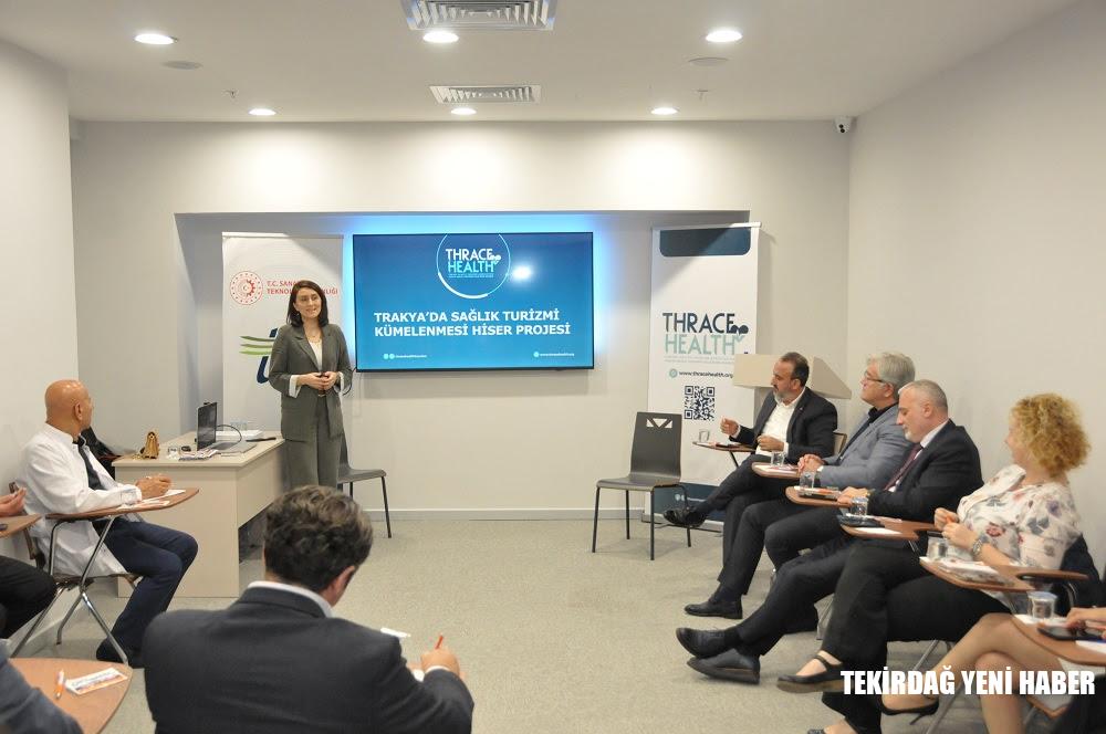Trakya’da Sağlık Turizmi Kümelenmesi HİSER Projesi’nin 2. yıl değerlendirme toplantısı yapıldı.