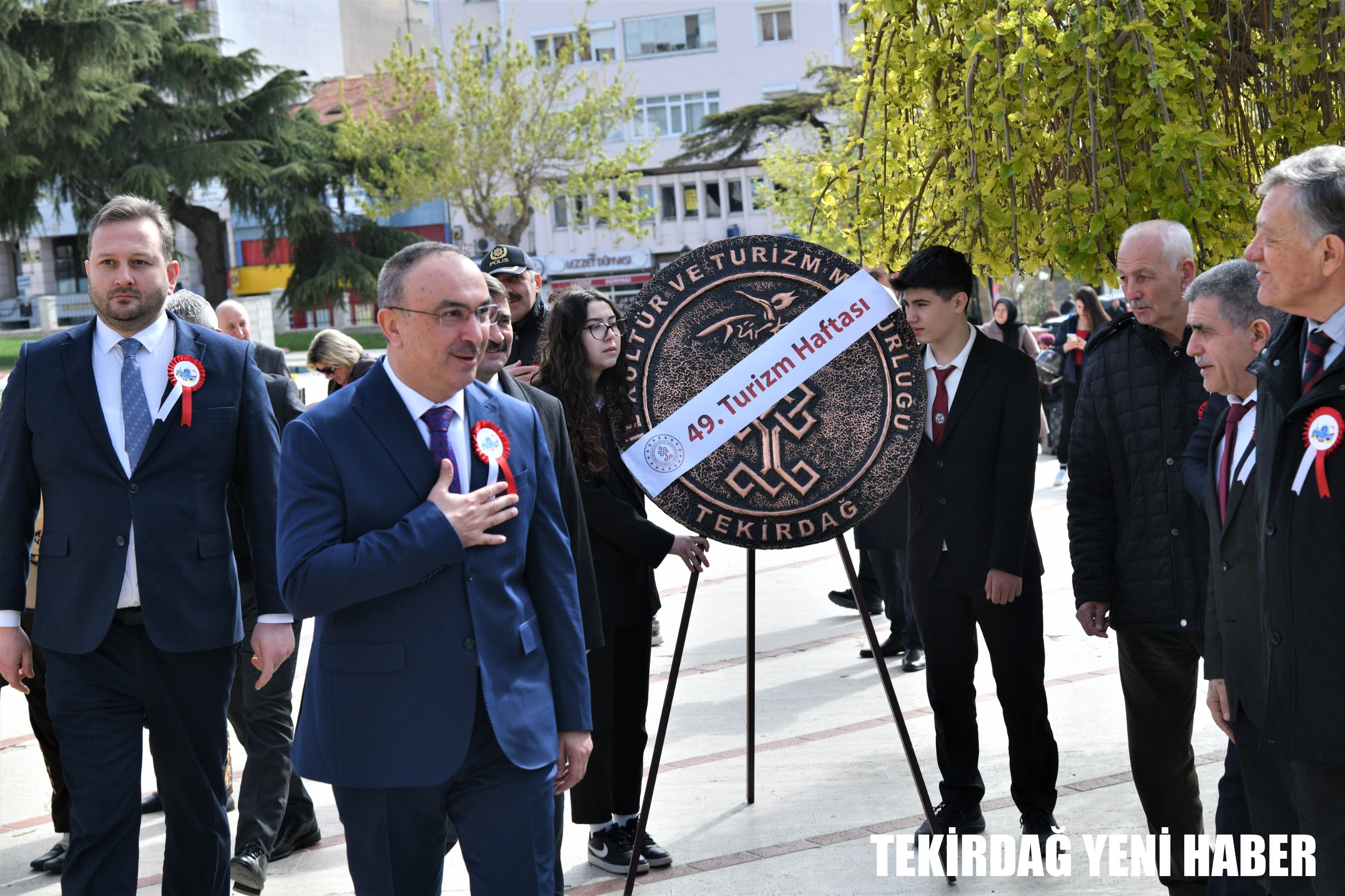 Turizm Haftası Etkinlikleri Çelenk Sunma Töreni İle Başladı