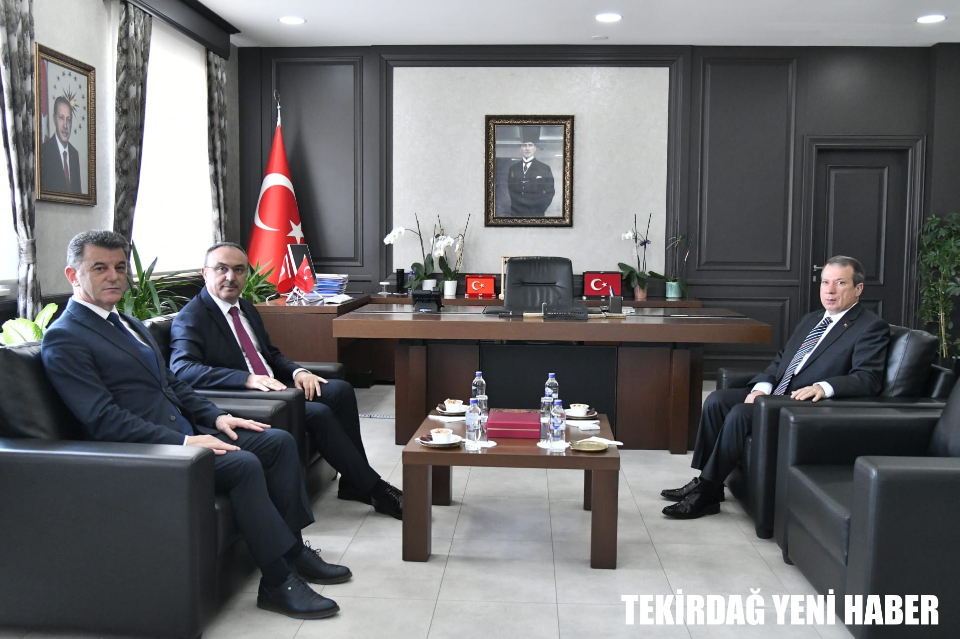 Vali Soytürk Kapaklı Kaymakamlığını Ziyaret Etti