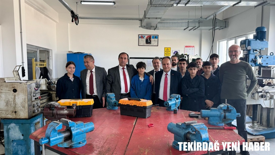 Veliköy OSB Mesleki Ve Teknik Anadolu Lisesine “Sektöre Entegre Okul Modeli” nin Uygulanması Planlaması Amacıyla Ziyaret Gerçekleştirildi