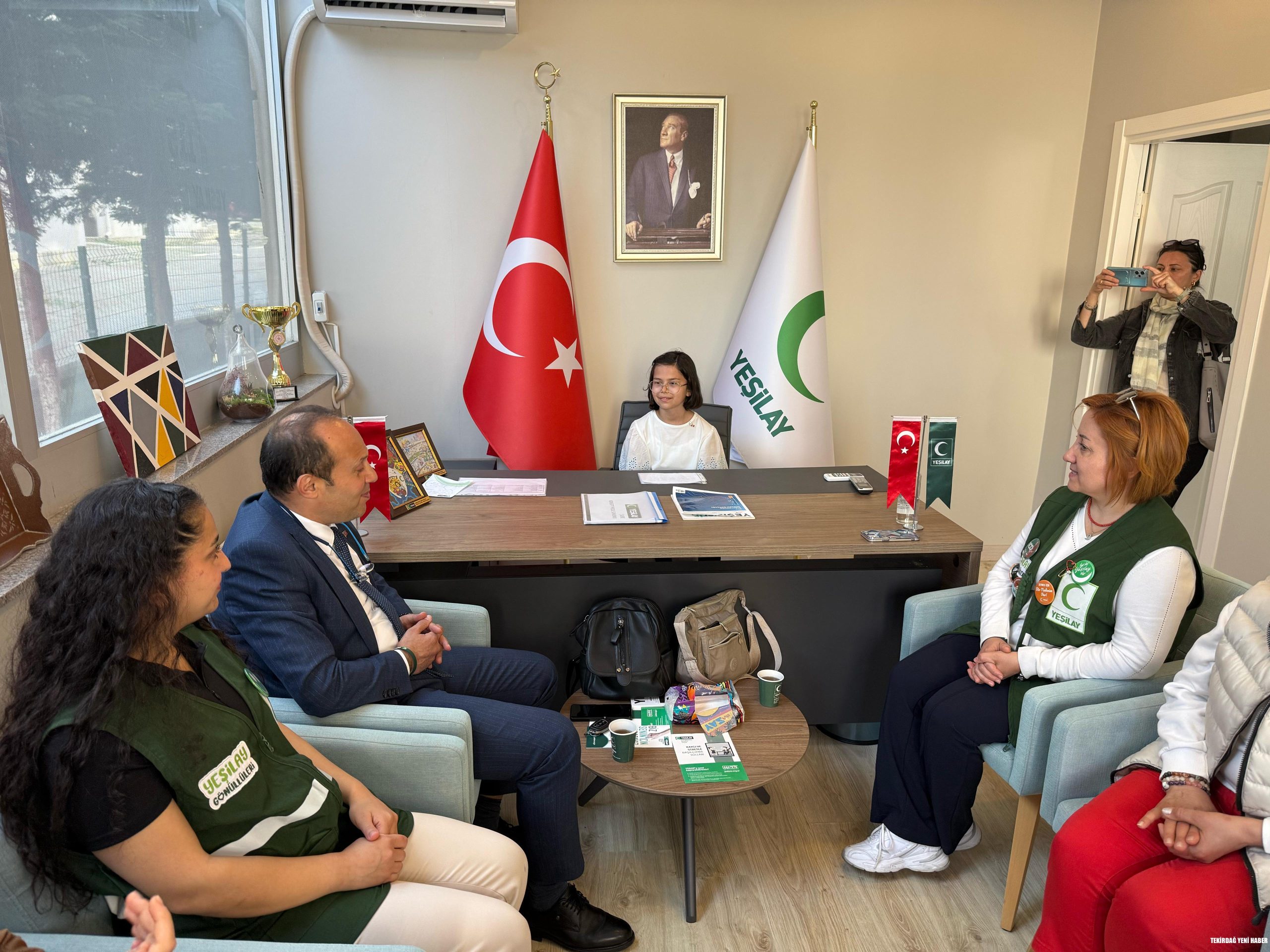 Yeşilay Tekirdağ’da Koltuk Devri Gerçekleştirildi