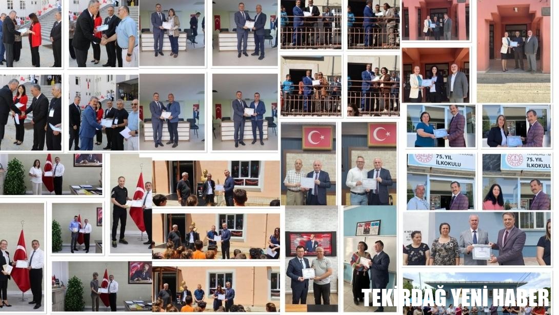 Başöğretmenlik Belgeleri Öğretmenlere Takdim Edildi