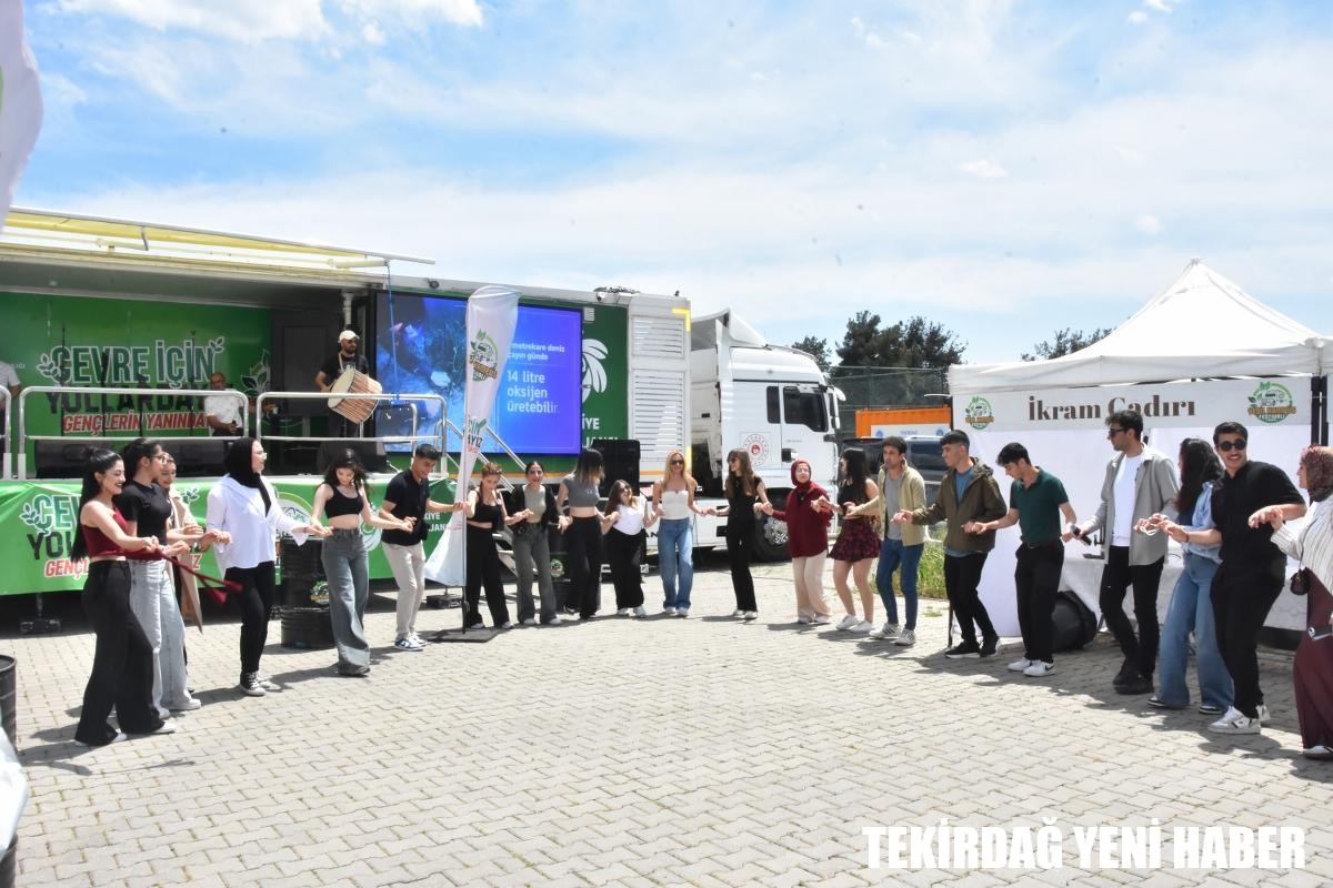 ÇEVRE TIRI ÜNİVERSİTEMİZDE: “YEŞİL KAMPÜS FESTİVALİ” TEKİRDAĞ NKÜ’DE BAŞLADI