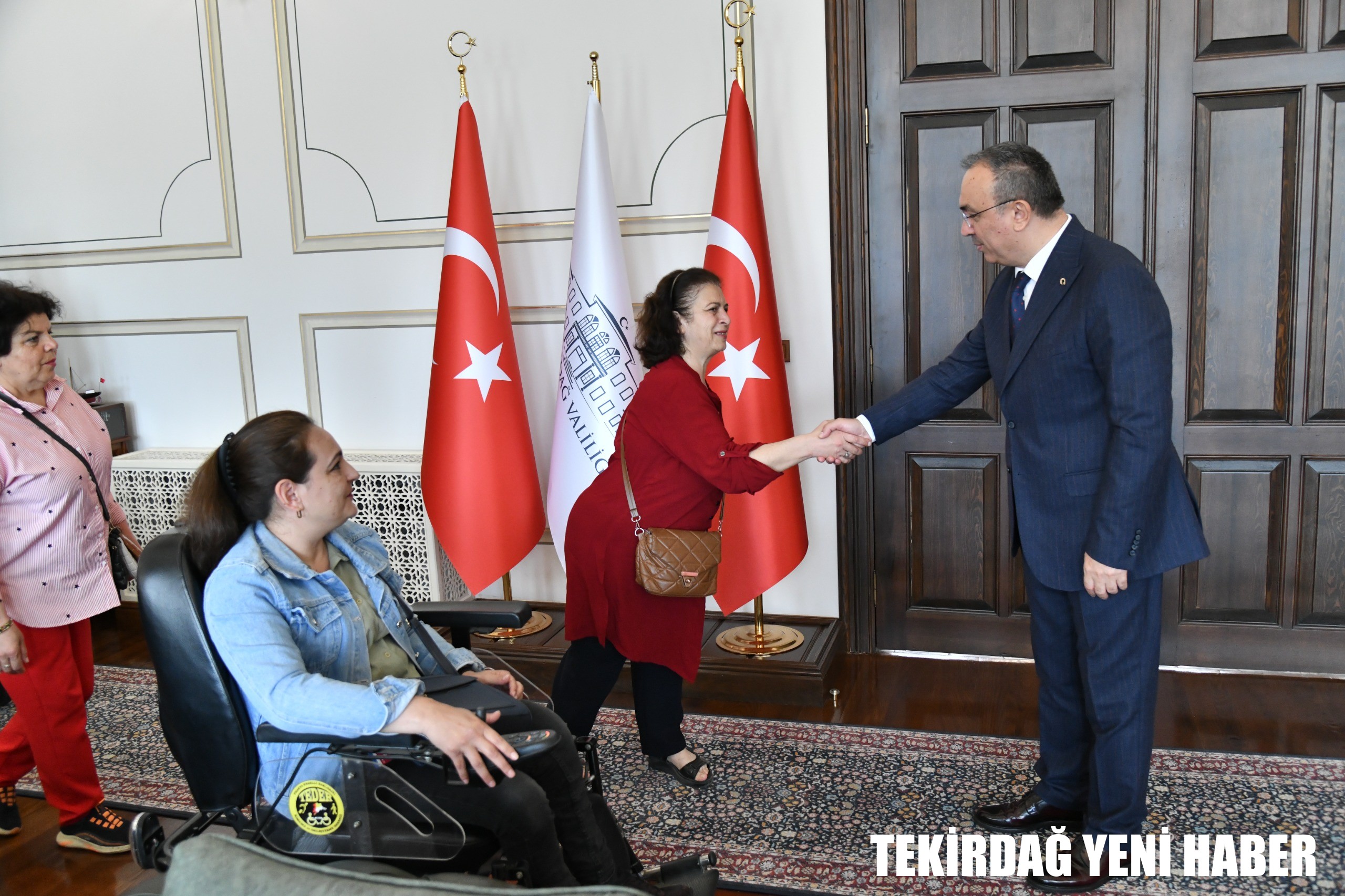 Engelliler Dernekleri Vali Soytürk’ü Ziyaret Etti