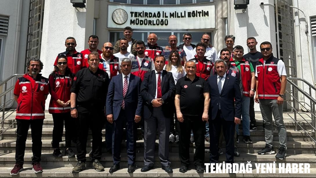 İl Milli Eğitim Müdürlüğü’nde Afet Farkındalık Eğitici Eğitimi Düzenlendi