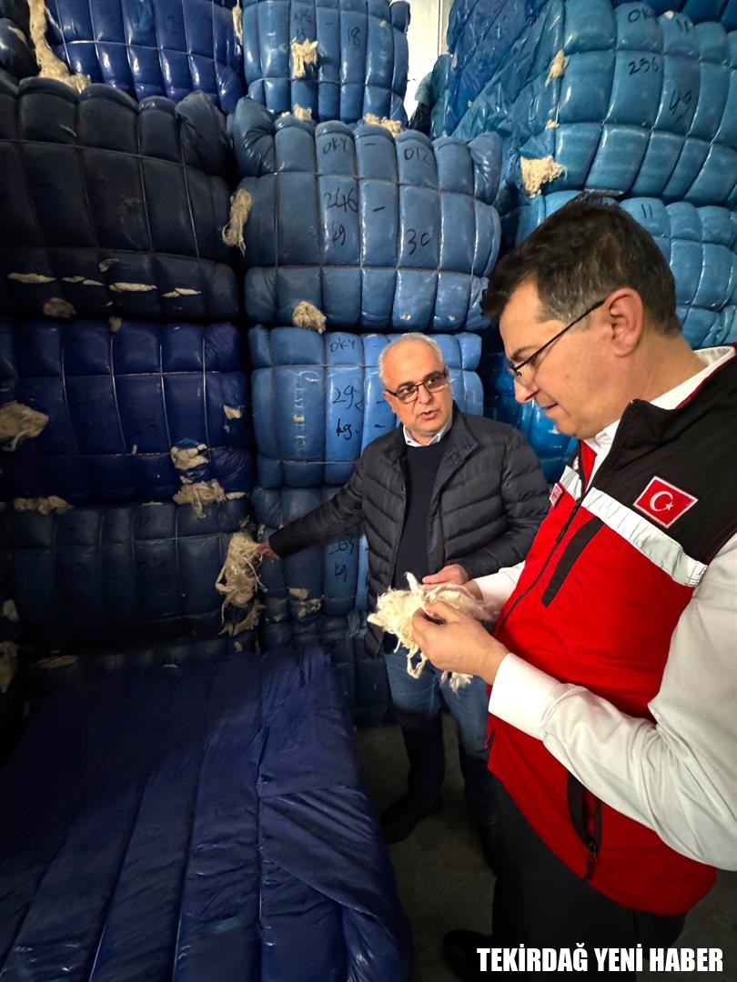 İl Müdürü Mehmet AKSOY Yün İşletmesini Ziyaret Etti