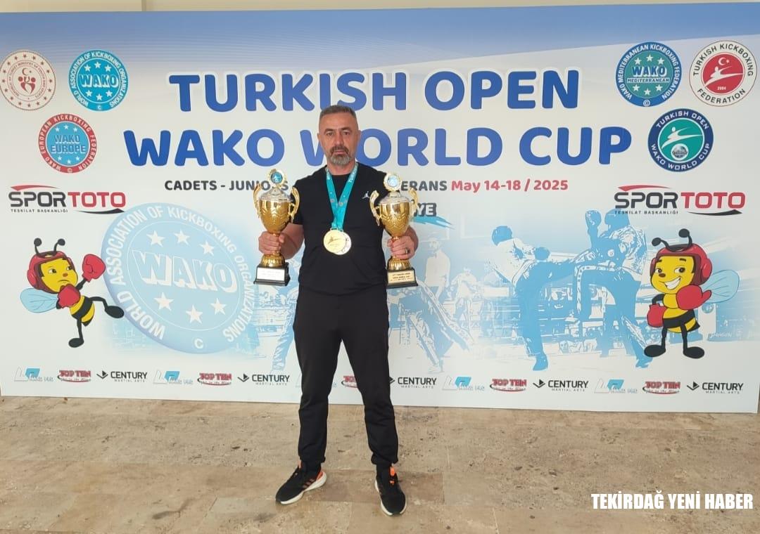 Naif Akkuş Dünya Birincisi oldu