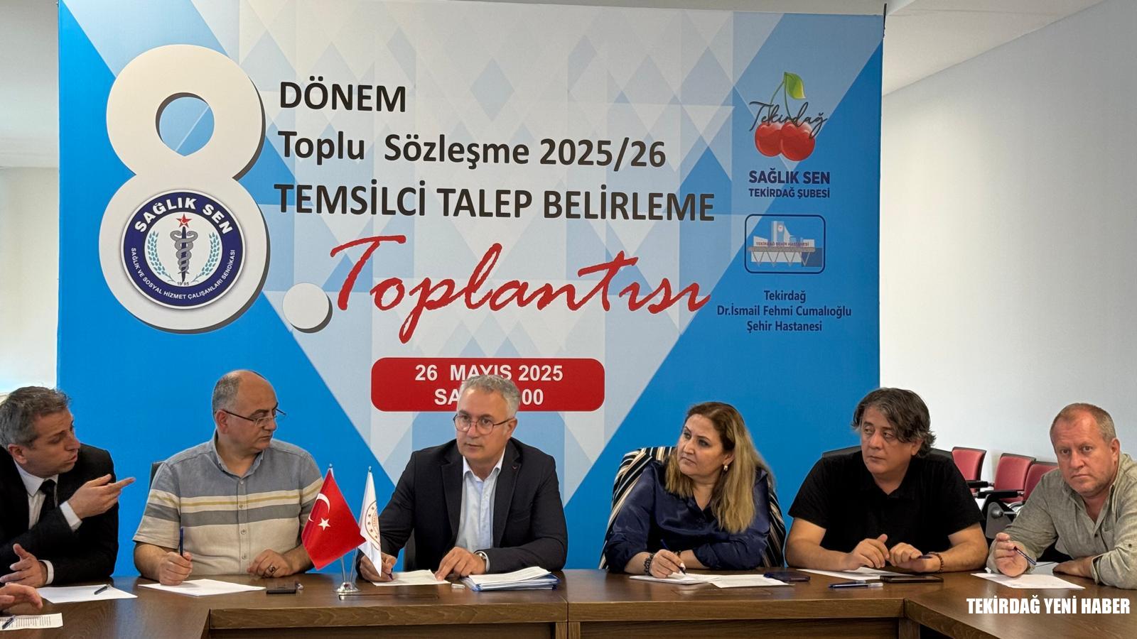 Sağlık-Sen’den Toplu Sözleşme Öncesi Talepler Listesi: “Sahanın Sesi Masaya Yansıyacak”