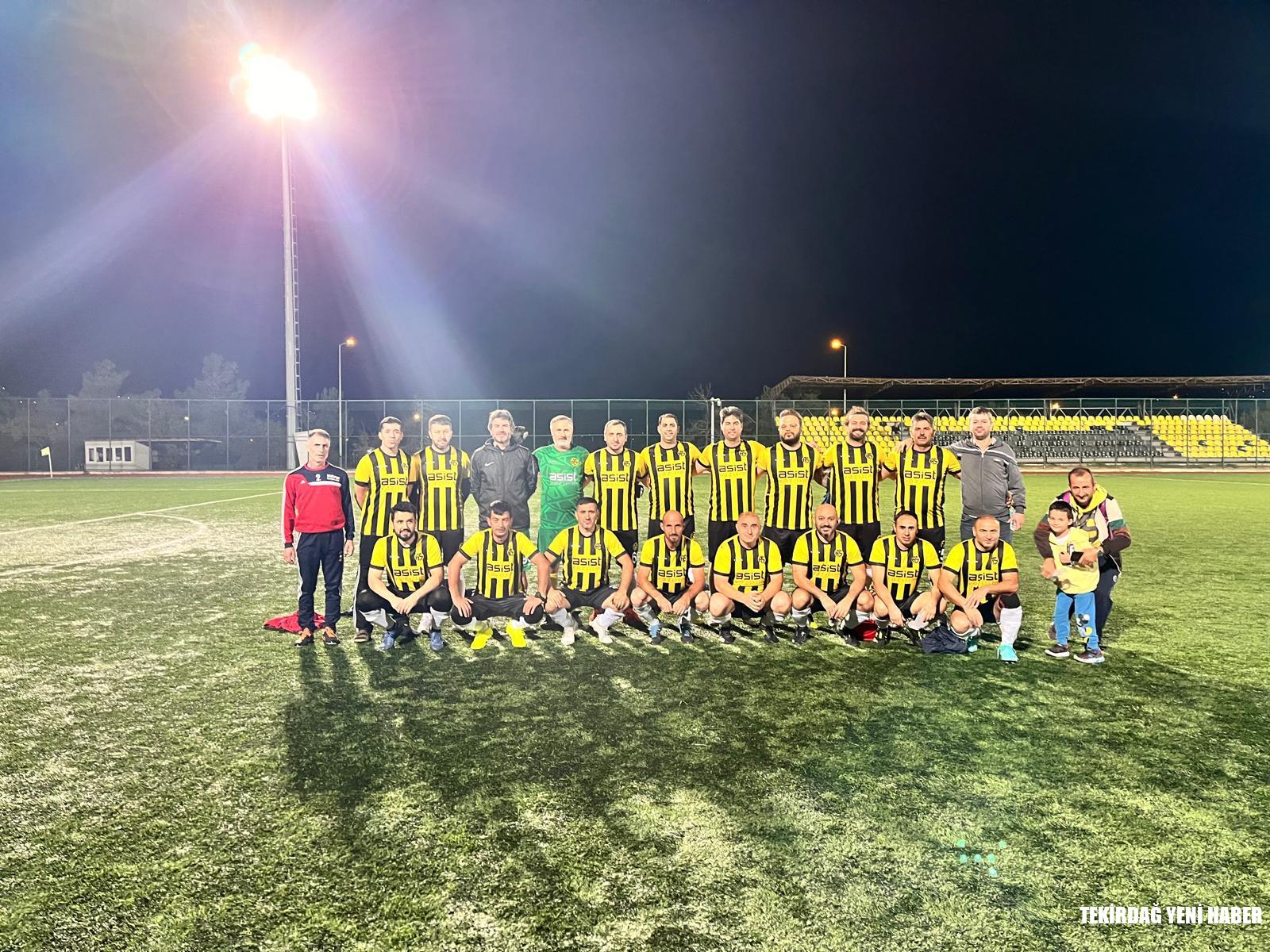 Tekirdağ Adaletspor Veteran Takımı Yarı Finalde