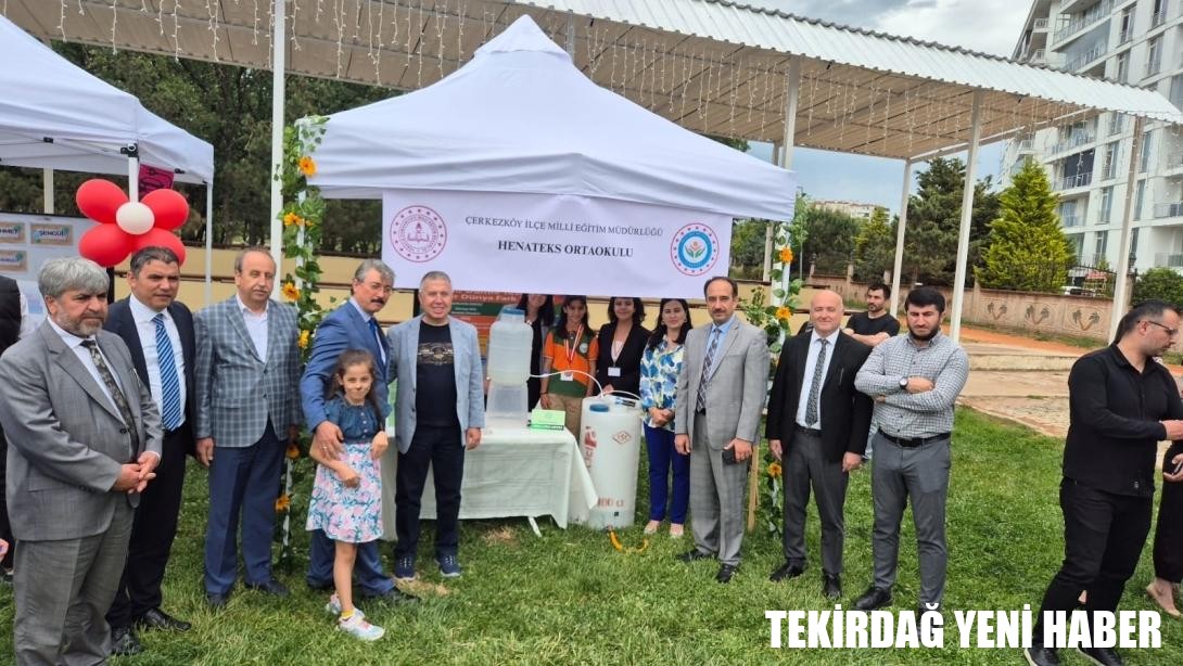 Tekirdağ Bilim ve Teknoloji Şenliği Çerkezköy İlçesinde Gerçekleştirildi