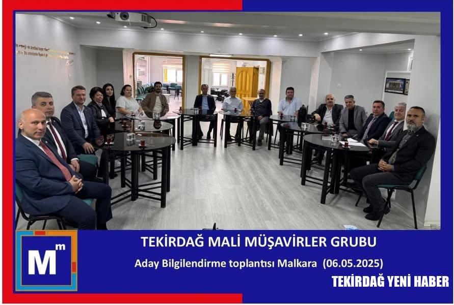 Tekirdağ Mali Müşavirler Grubu hazır