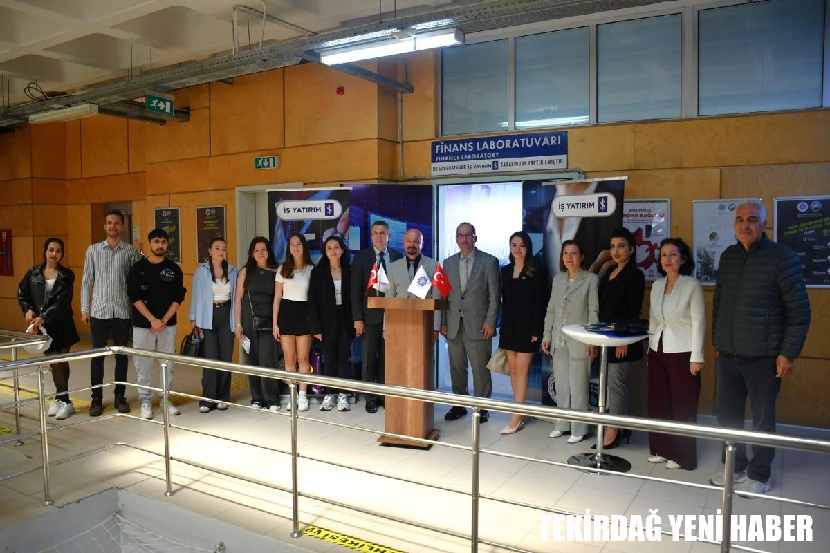 TEKİRDAĞ NKÜ İKTİSADİ VE İDARİ BİLİMLER FAKÜLTESİ’NDE TRADEMASTER FİNANS LABORATUVARI AÇILDI