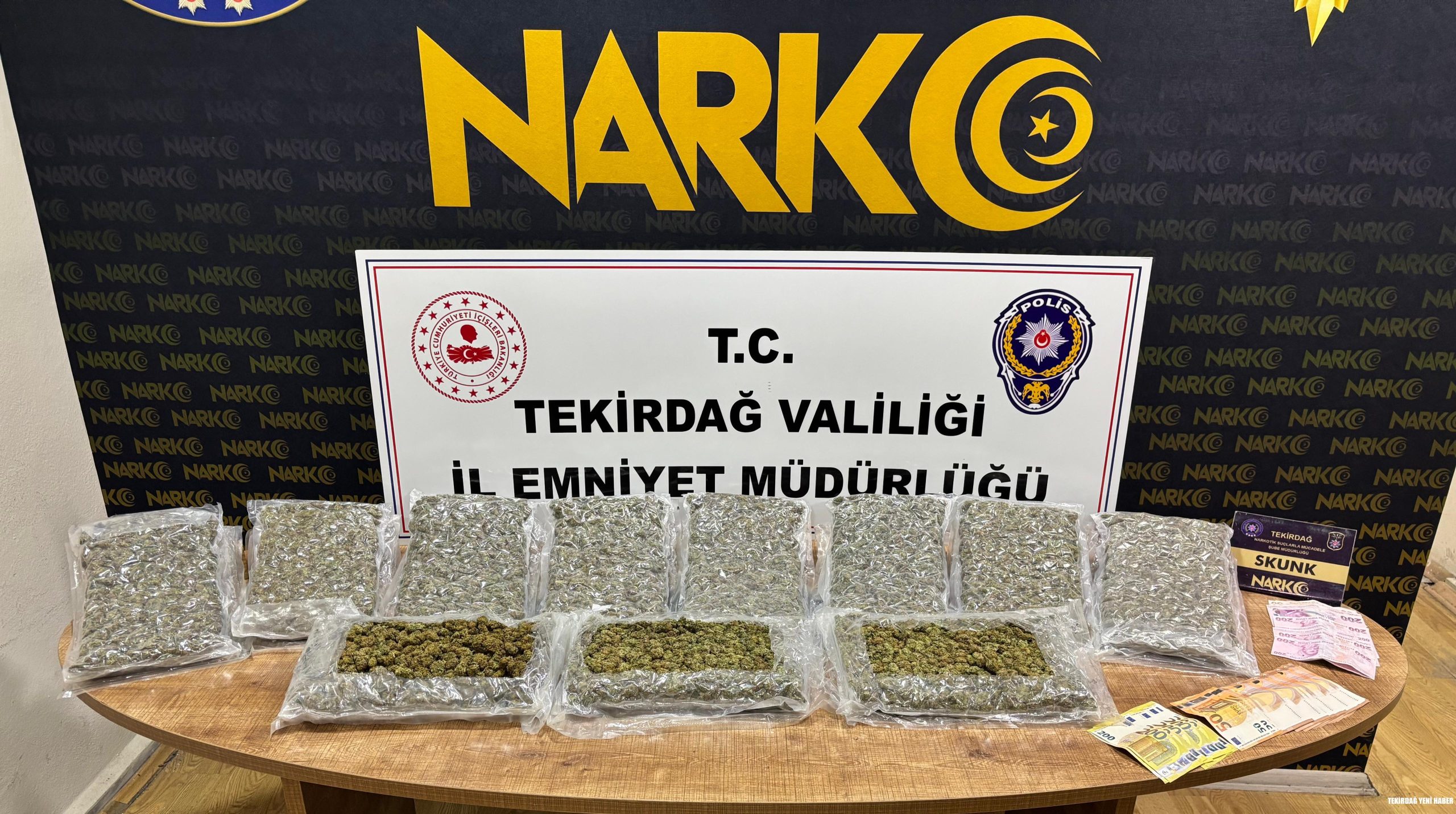 Tekirdağ’da Uyuşturucuya Geçit Yok: 10 Kişi Tutuklandı