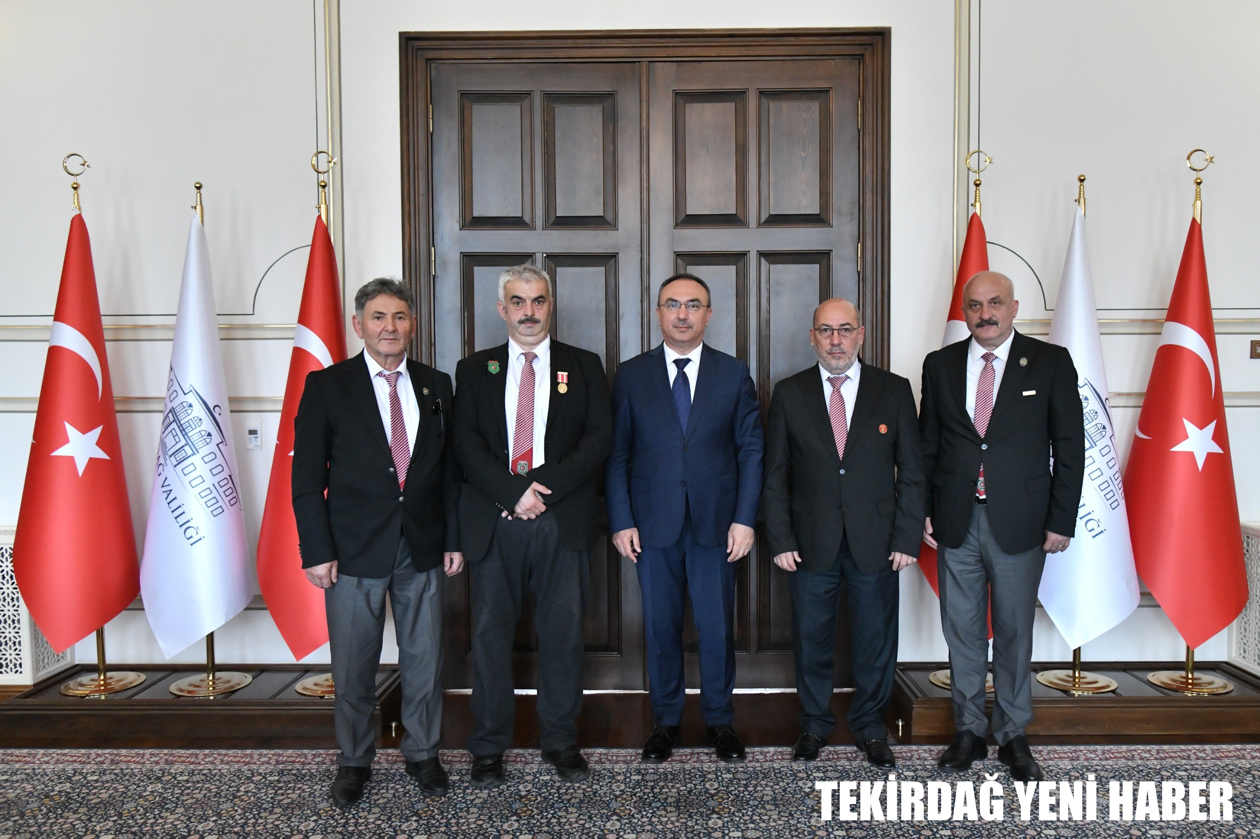 Türkiye Harp Malülü Gaziler, Şehit Dul ve Yetimleri Derneği Trabzon Şube Başkanı Vali Soytürk’ü Ziyaret Etti