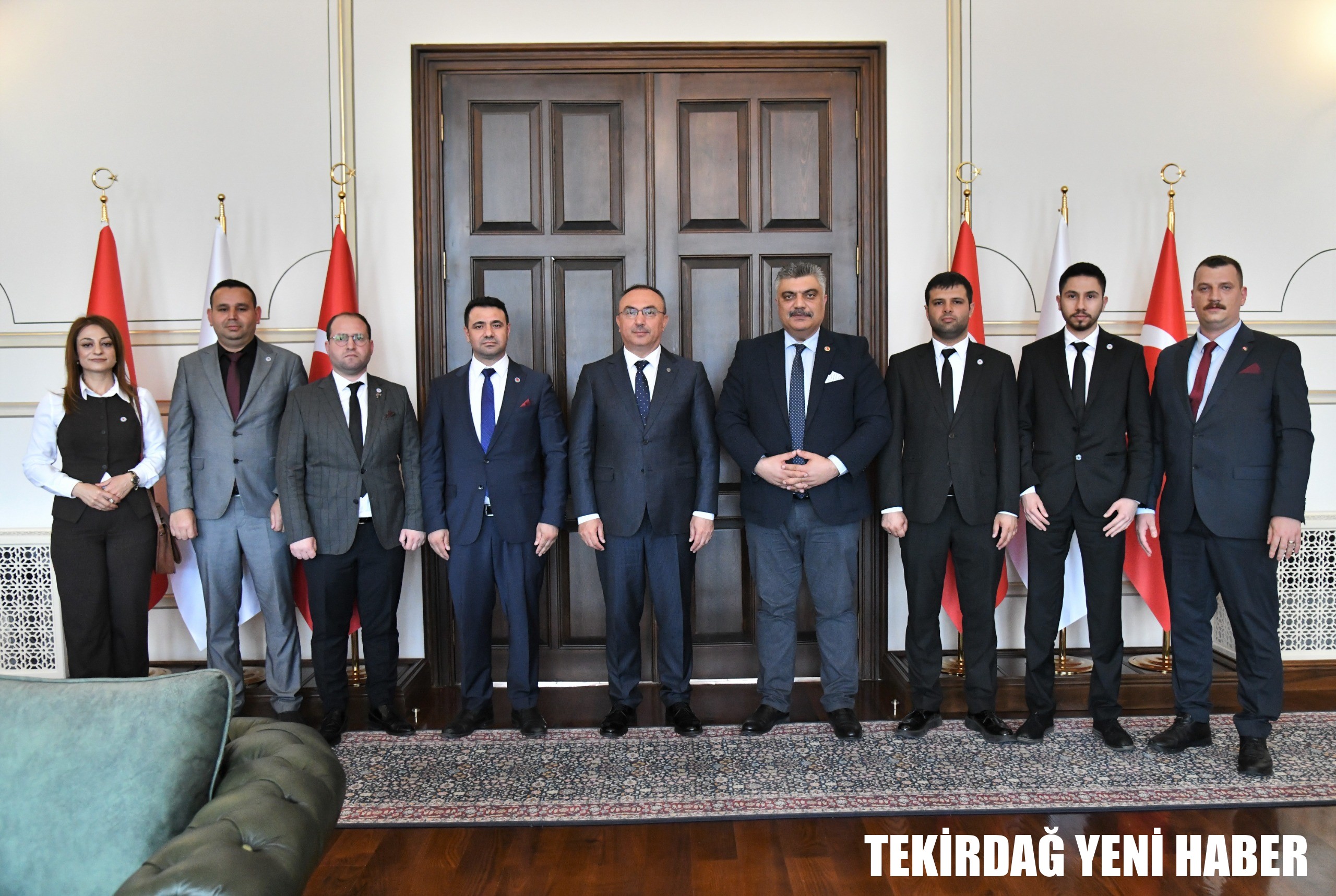 Türkiye Şehit ve Gazi Sen Konfederasyonu Genel Başkanı Avcı Vali Soytürk’ü Ziyaret Etti