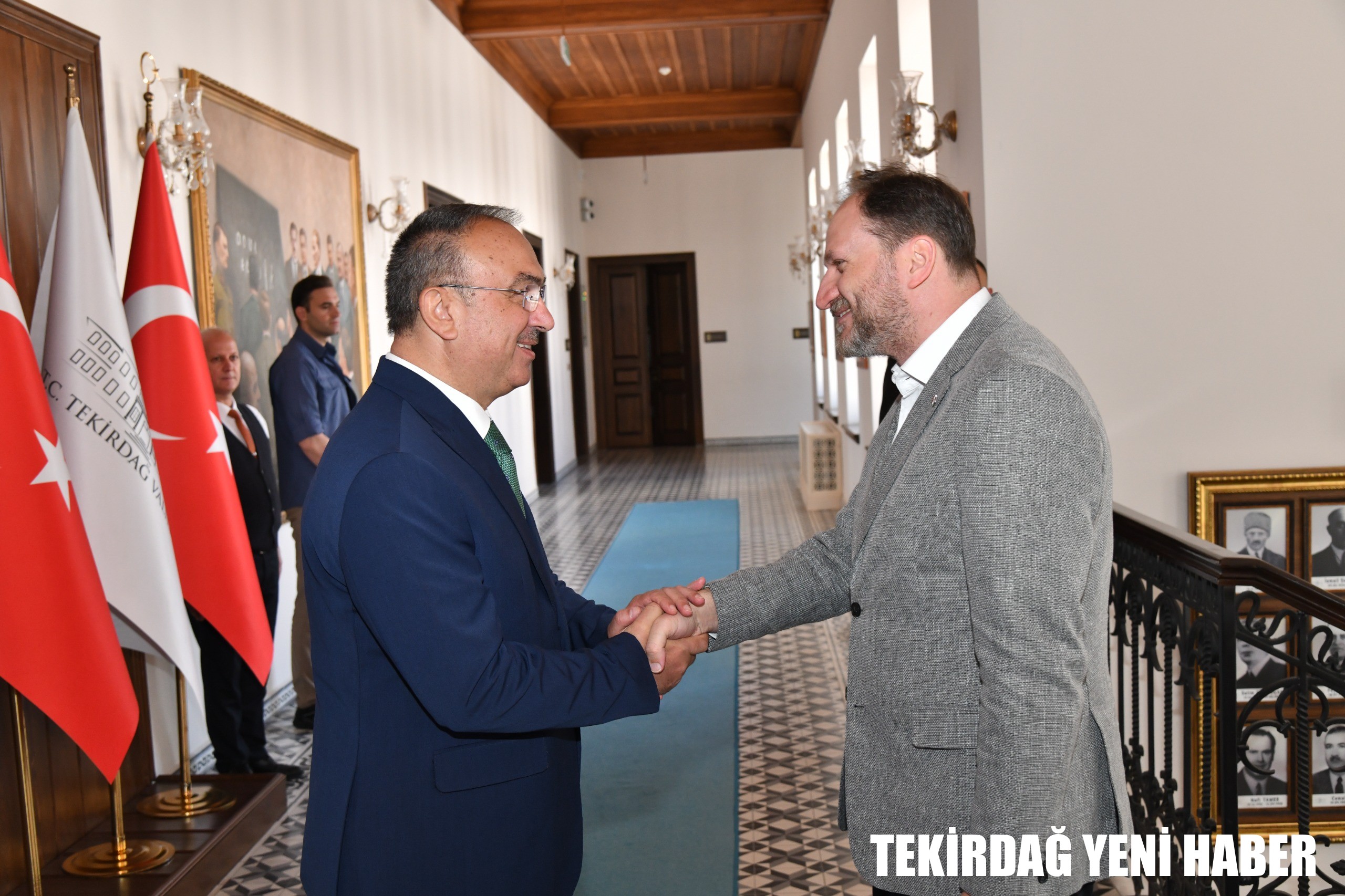 Yeşilay Genel Başkanı Dinç Vali Soytürk’ü Ziyaret Etti
