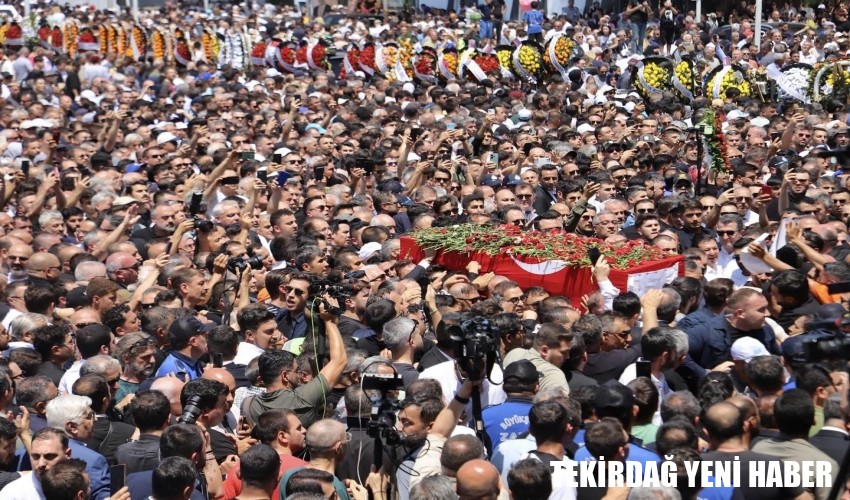 Başkan Zeyrek Son Yolculuğuna Uğurlandı..