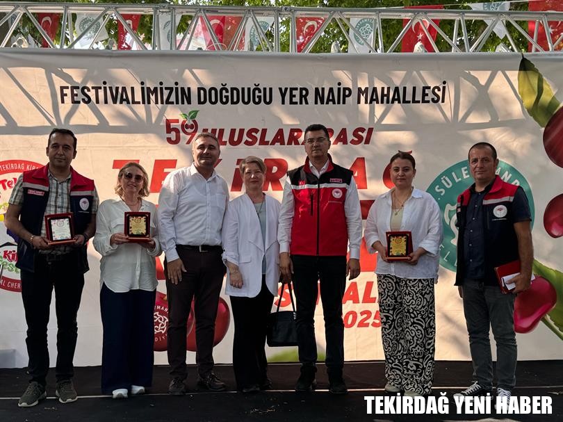 İl Müdürü Mehmet AKSOY Tekirdağ Kiraz Festivali’nin Açılış Töreni ve Kiraz Yarışması Ödül Törenine Katıldı
