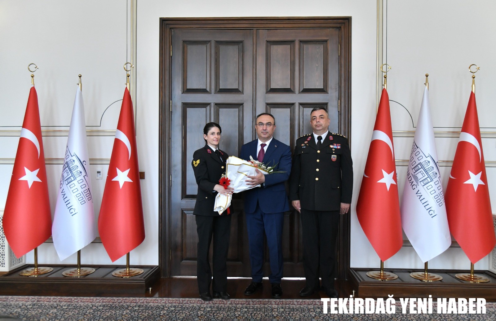 Jandarma Teşkilatının Kuruluşunun 186’ncı Yıldönümü Münasebetiyle İl Jandarma Komutanlığından Vali Soytürk’e Ziyaret