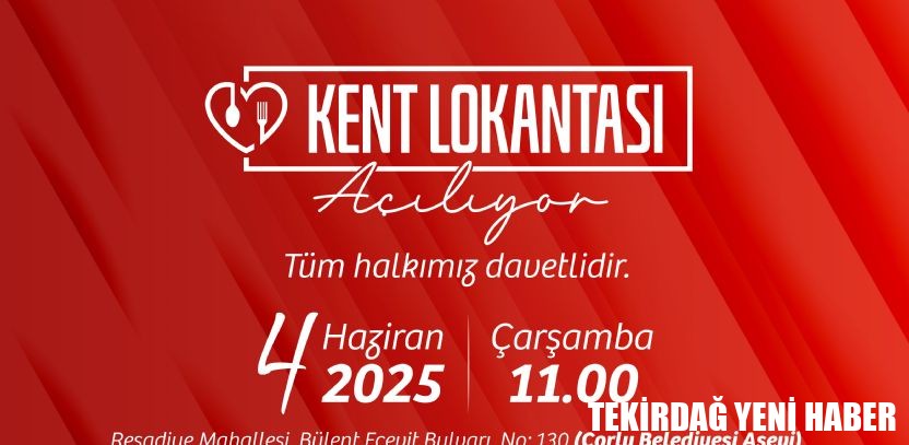“Kent Lokantası” Açılıyor