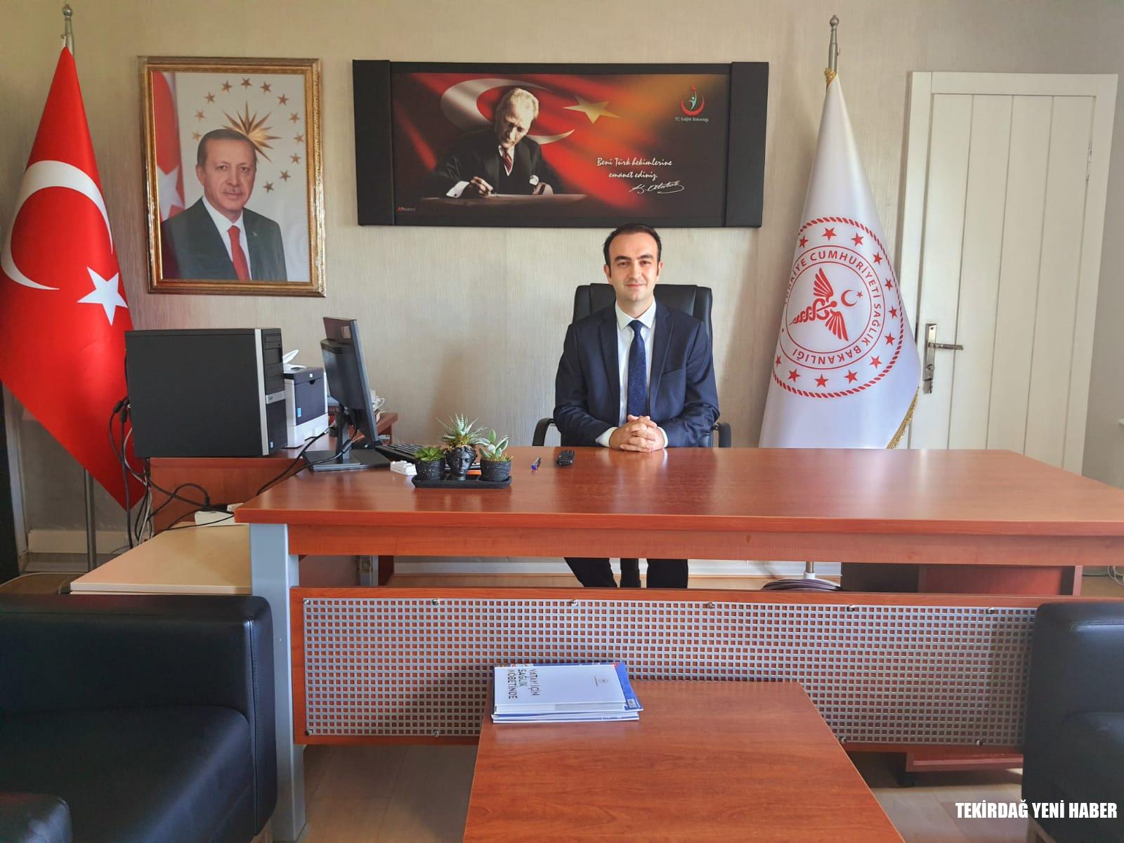 Op. Dr. Lütfi Çağatay Onar, Tekirdağ İl Sağlık Müdürü Olarak Atandı