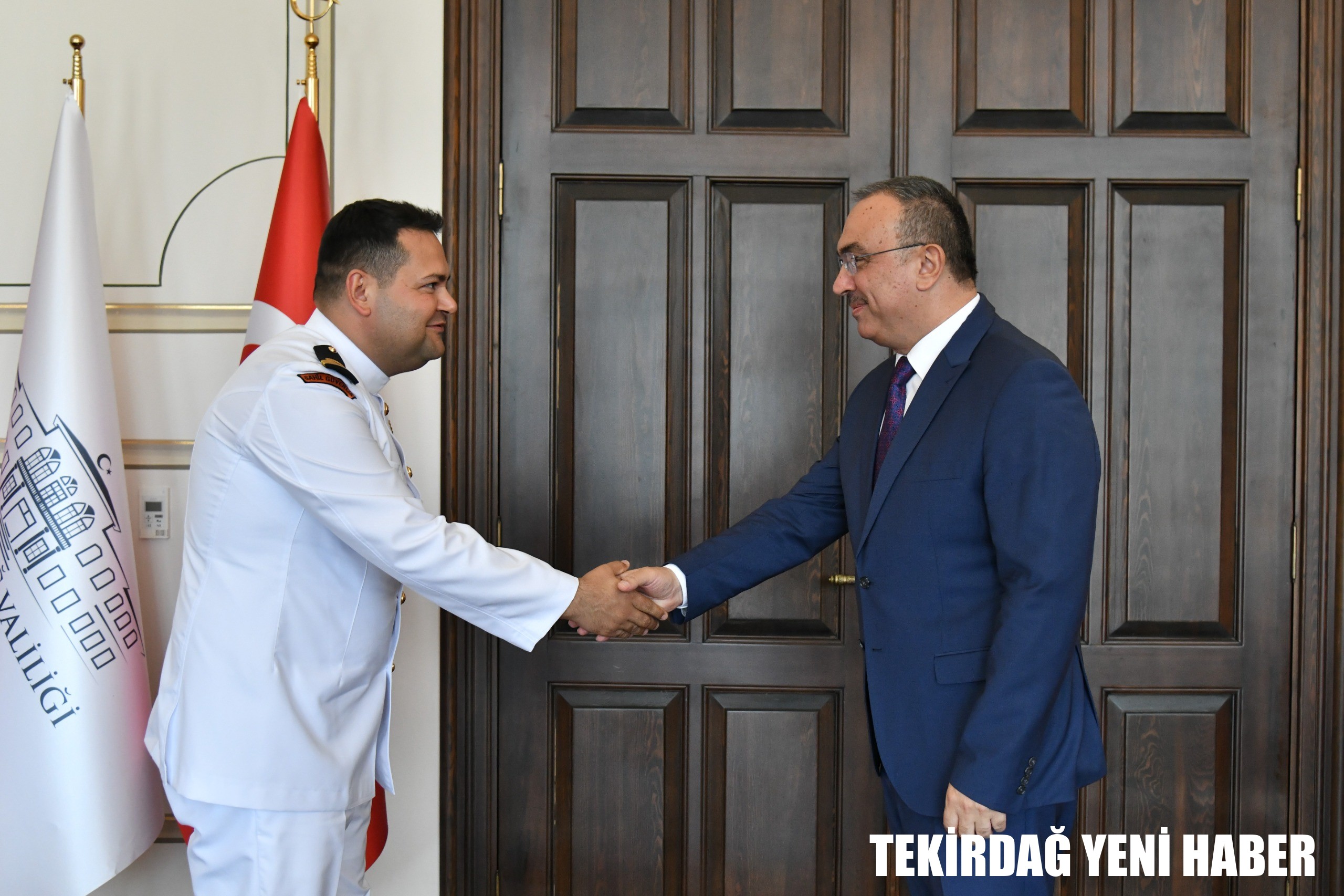 Sahil Güvenlik Komutanlığının Kuruluş Yıldönümünde Vali Soytürk’e Ziyaret