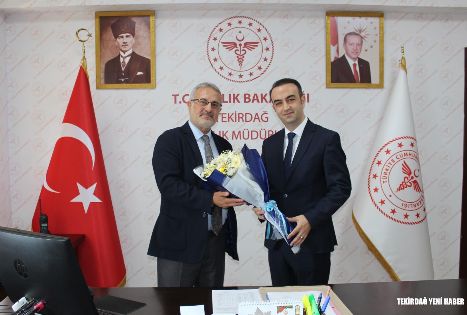 Tekirdağ İl Sağlık Müdürlüğü’nde Devir Teslim Gerçekleşti