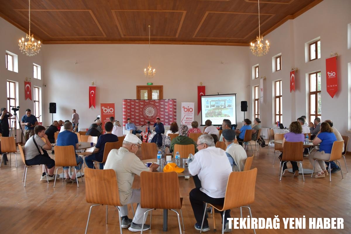TEKİRDAĞ NKÜ BİLİM KAFE ETKİNLİKLERİNİN İLKİ GERÇEKLEŞTİ