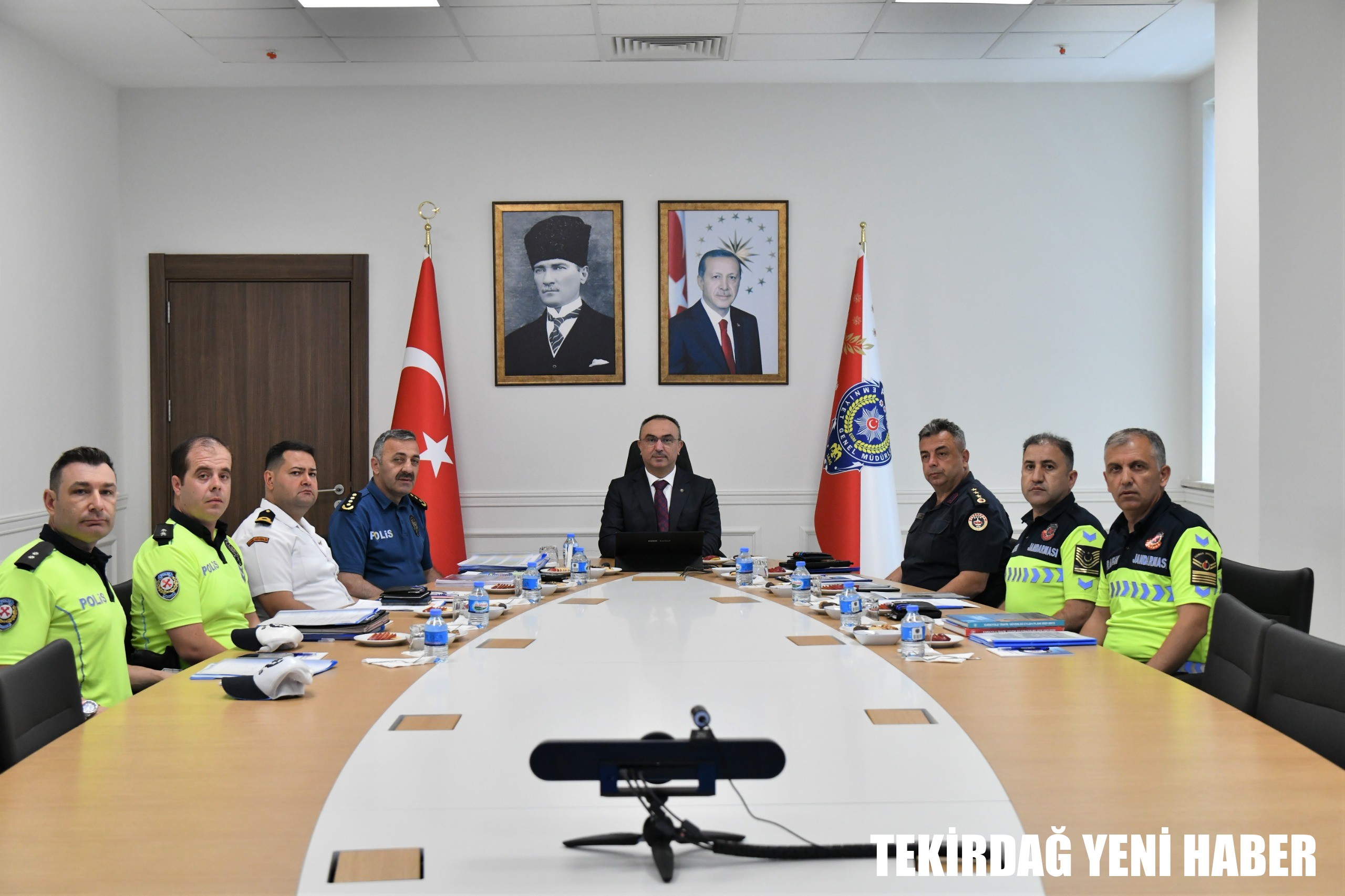 Vali Soytürk Başkanlığı Asayiş Toplantısı Düzenlendi