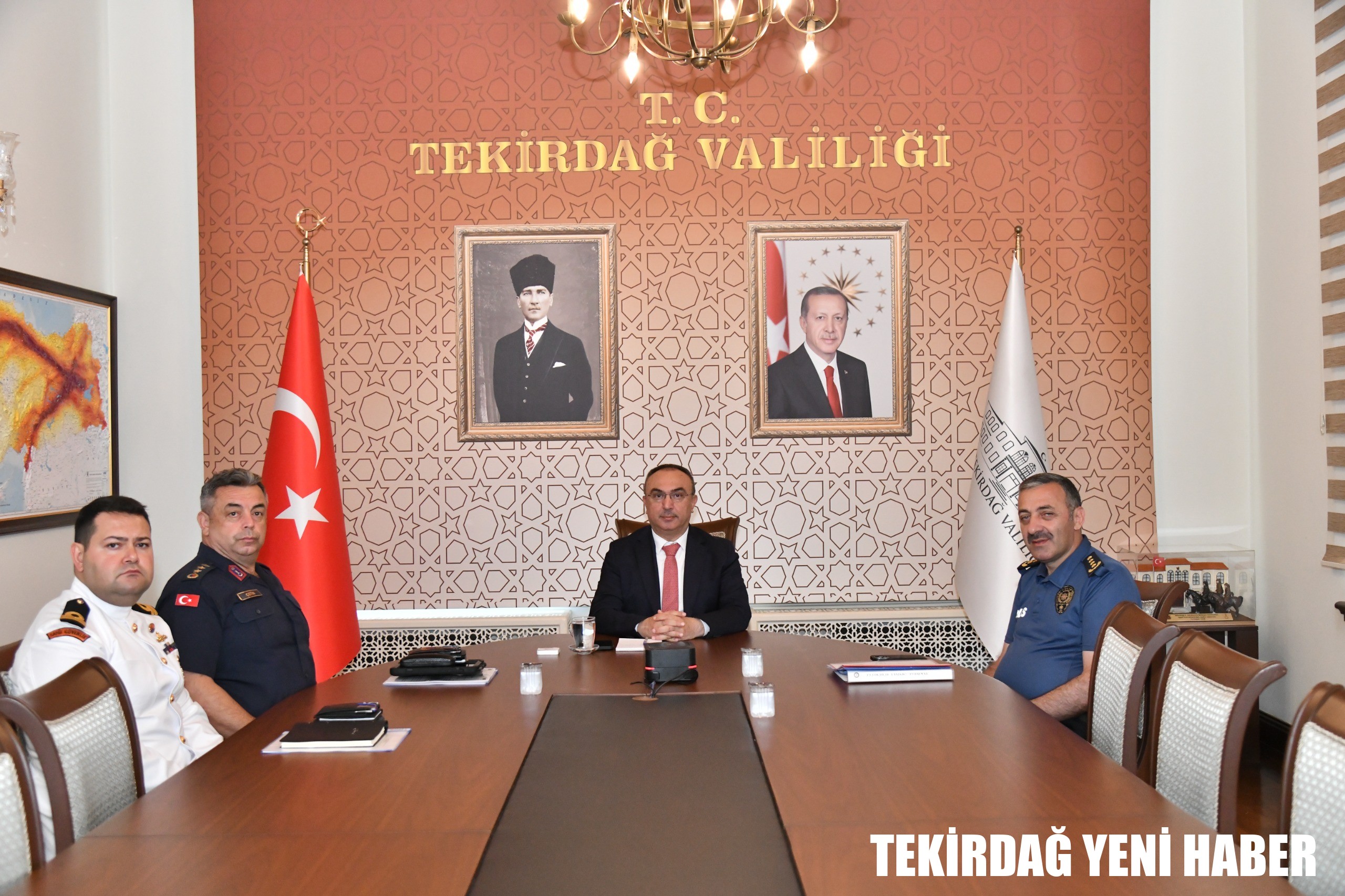 Vali Soytürk İçişleri Bakanımız Başkanlığında Düzenlenen VKS Toplantısına Katıldı