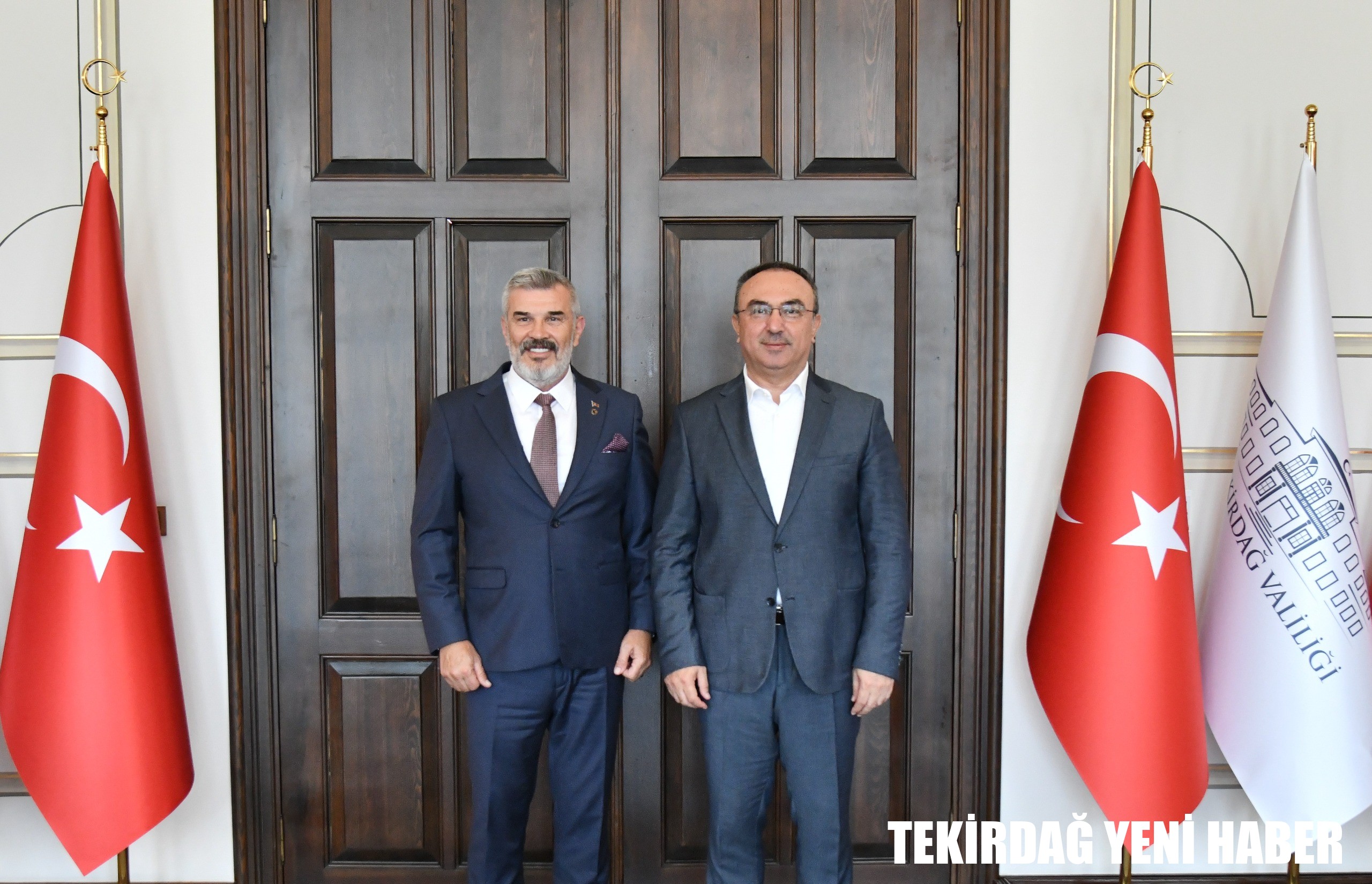 Çerkezköy Ticaret ve Sanayi Odası Başkanı Çetin Vali Soytürk’ü Ziyaret Etti