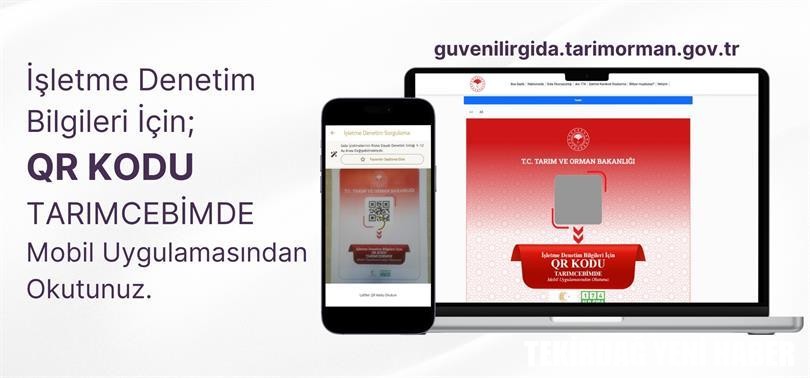 ​GIDA İŞLETMELERİNDE KAREKOD UYGULAMASI BAŞLADI