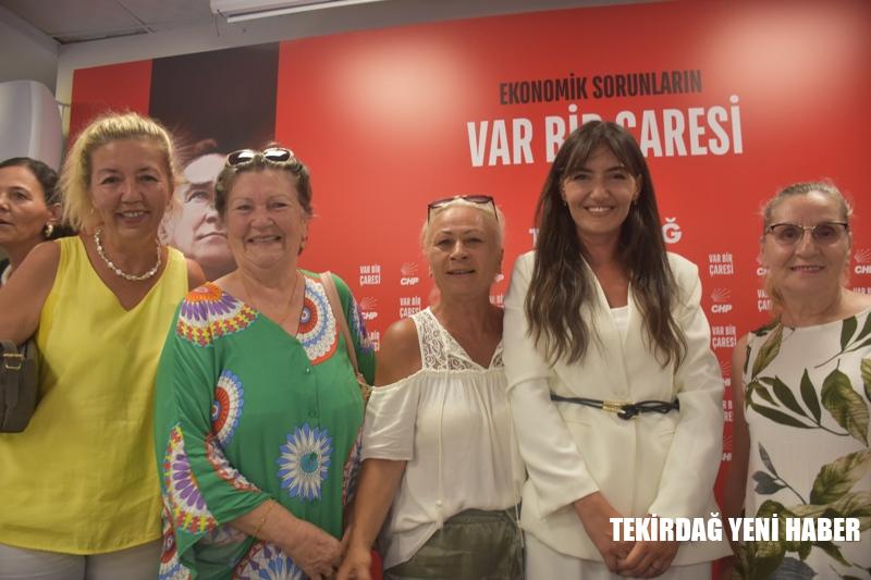 GÖKÇE BAYOL CHP SÜLEYMANPAŞA İLÇE BAŞKAN ADAYLIĞINI AÇIKLADI