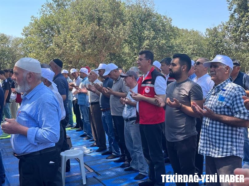 İl Müdürü Mehmet AKSOY Çerkezköy İlçesi’nde Yağmur Duası Etkinliğine Katıldı