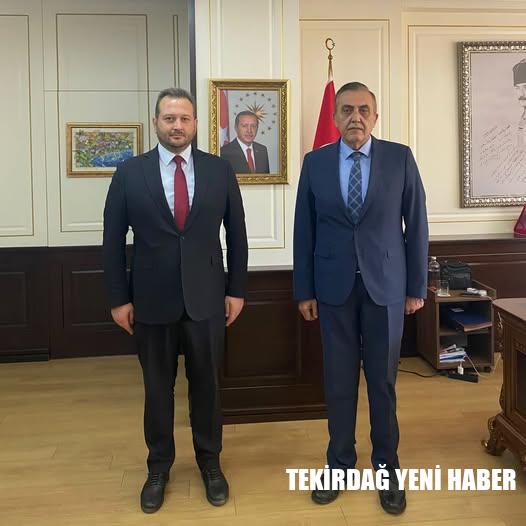 Kültür ve Turizm İl Müdürü Karaküçük’ten Süleymanpaşa Kaymakamı Tunçer’e Hayırlı Olsun Ziyareti